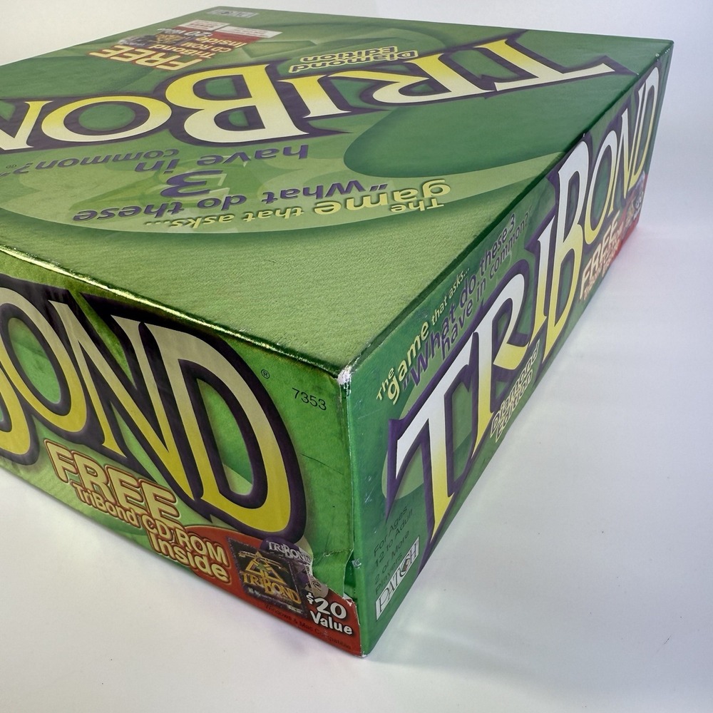 Patch Prod Boardgame TriBond (2000 Diamond Ed) Box VG/VG+ - Picture 7 of 13